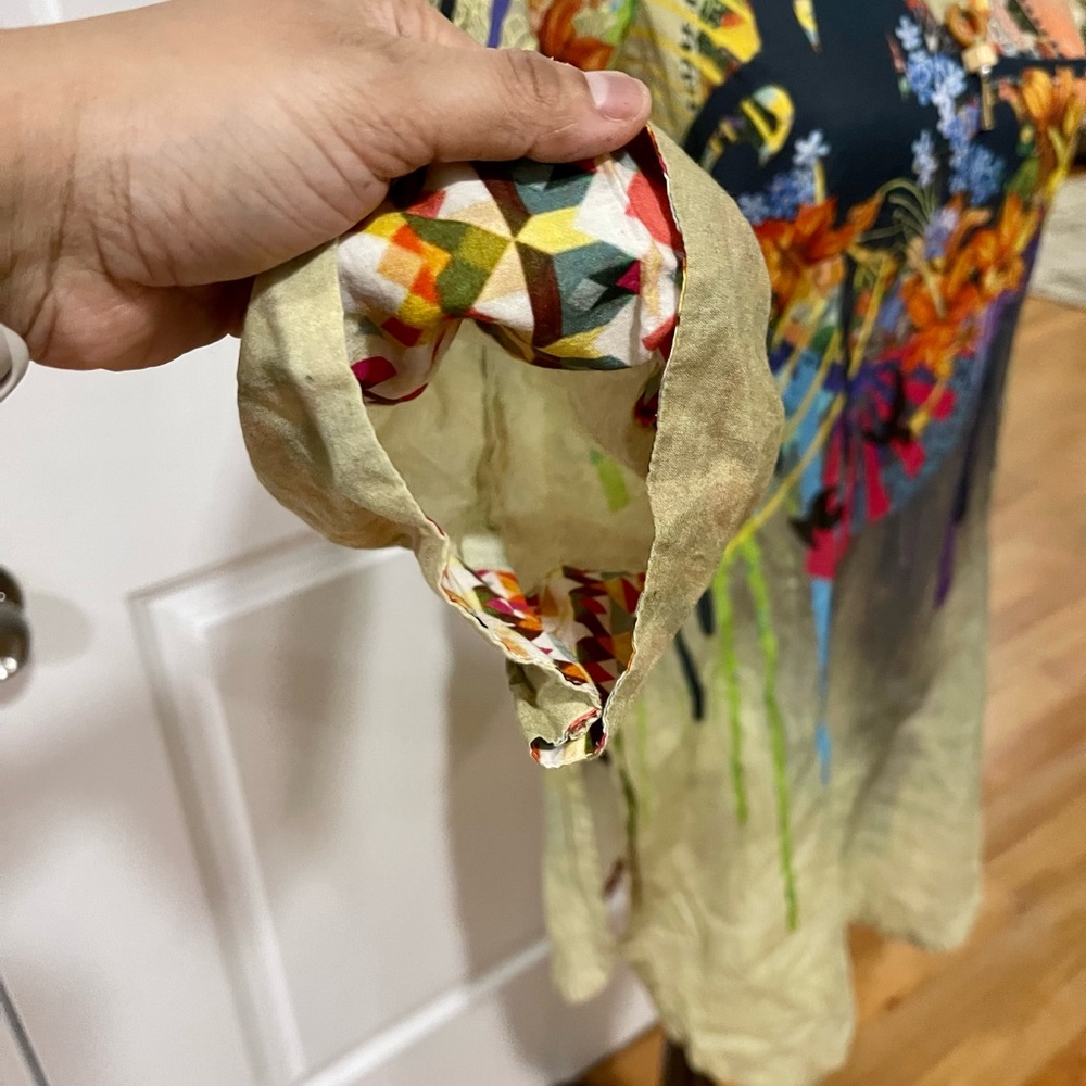 Pakistani Indian Womens Kurta/ Kurti/ Shirt Sapph… - image 6